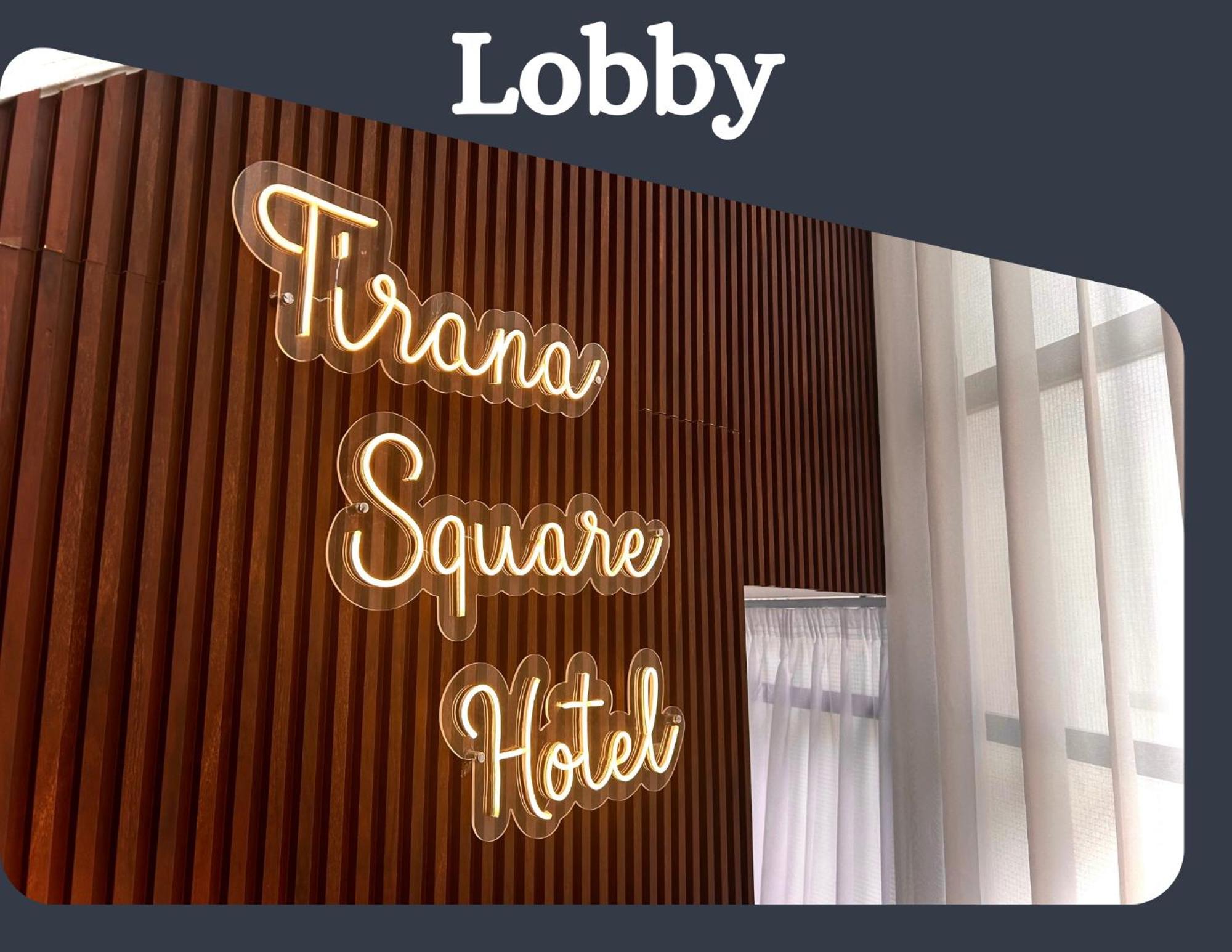 Tirana Square Hotel Kültér fotó